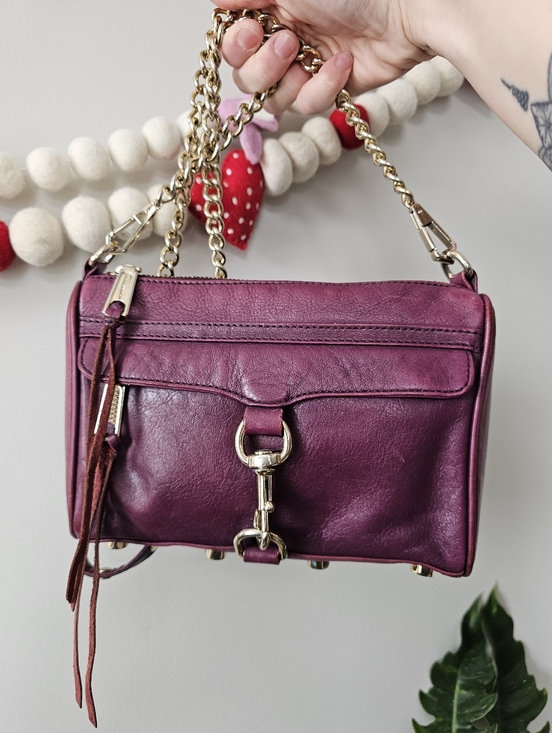 Rebecca Minkoff Handbags - Rebecca Minkoff Mini MAC Crossbody Leather Bag